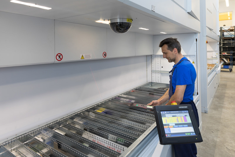 magazzino automatico verticale