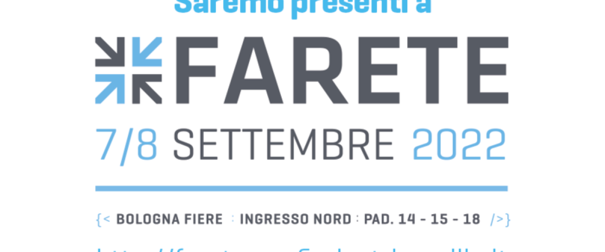 FARETE 2022 – due giorni di Networking